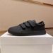 European Fashion Brand Genuine Leather Casual White Sneakers 2024 Spring/Autumn Men's Sports Shoes With Stylish Velcro_vogvips.com