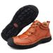 European Warm Series Winter Casual Shoes High-top Martin Workwear Outdoor Men's Large Size Boots Non-slip Thickened Warm_vogvips.com