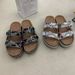 Women's Shoes Ethnic Style Double Buckle Diamond Thick Soled Slippers Large Size Rope Beach Cork Slippers_vogvips.com