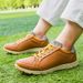 Men's Golf Shoes, Lightweight Golf Training Shoes Comfortable Spikless Walking Shoes Casual Fashion Golfers Sneakers_vogvips.com