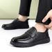 Men's Shoes Spring New Casual Soft Sole Driving Loafers Men's British Style Slip On Casual Leather Shoes_vogvips.com