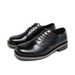 ShoeVault 2025 New Color-Washed Men's Leather Pointed Toe British Style Derby Shoes Casual Business Formal Lare Size Groom_vogvips.com