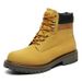 Vintage Tooling Boots Big Head Martin Boots Spring Outdoor Sports Help Men's Shoes Yellow Travel Shoes_vogvips.com