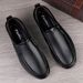 Men's Shoes Soft Sole Large Size Loafers Shallow Mouth Shoes Dad Shoes_vogvips.com