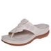 Large Summer New Style Pinch Toe Casual Large Size Shoes For Women's Outdoor Wear, Sloping Heel, Flat Bottom, Beach Cool_vogvips.com