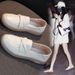 First-layer Cowhide Two-way Wear White Casual Sneakers Women, 2026 Spring Autumn Versatile Loafers For Pregnant Women_vogvips.com