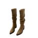 Martin Autumn Winter Slouch Women Western Cowboy 2024 Summer Long Boots_vogvips.com