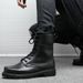 European Warm Series Training For Men, Outdoor Ultra-Light High-Top Anti-Slip Cold-Proof Thin Military Hook Waterproof Work Martin Boots_vogvips.com