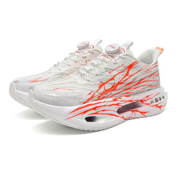 Running Shock-absorbing Soles, Sports Shoes For Men, Teenagers, And Students, With Rotating Buckle, Parent-child_vogvips.com