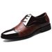 New Large Business Dress Leather Pointed Men's Step On Casual Lazy Shoes_vogvips.com