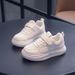 New Children's White Four Seasons Non-Slip Flat Trendy Little Boys Mesh Casual Versatile Girls' Shoes_vogvips.com