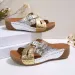 Sandals Women Wedges Slides Summer Slippers Waterproof Party Leisure Arch Support Pool Sports Luxury Shoes_vogvips.com