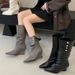 2025 New Over-the-Knee Long For Women, Niche Design, Two-Way Wear, Slouch High Tube Riding Boots, Wedge Heel Western_vogvips.com