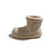 Ethnic Style Casual Snow For Women Autumn New Fashion Versatile Outdoor Wear Fleece-Lined Comfortable Short Tube_vogvips.com
