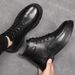 Martin Genuine Leather Casual Trendy High-top Work Single Boots 2023 Autumn New Men's Shoes_vogvips.com