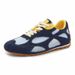 New Genuine Leather Training 2026 Summer Mesh Breathable Sports For Women Casual Color Block Versatile Women's Shoes_vogvips.com