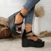 Platform Sandals Women's New Summer Wedge Sandals_vogvips.com