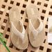 Summer New Style Rope Tourist Cool Scooters Outer Wearing, For Women's Beach, Flat Bottom Flip Flops_vogvips.com
