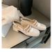 Women's Shoes Studiolee Retro Square Toe Shallow Double Breasted Back Empty Closed Toe Sandals Mary Jane Sandals_vogvips.com