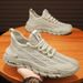 Euro Step Breathable Summer Men's Casual Shoes Single Mesh_vogvips.com