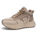 2025 Spring High Top Breathable Sports For Children Korean Edition Versatile Thick Soled Height Increasing Casual Dad_vogvips.com