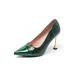 35120-1D Cross-border European And American Foreign Trade Pointed Toe Stiletto Patent Leather Shallow Single High Heels_vogvips.com