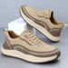 Lightweight Outdoor Casual Me's Seakers Fashioable Breathable Cavas Shoes Comfortable Slip-O Sports Footwear For_vogvips.com