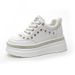 Thick-Soled Height-Increasing White Sneakers For Women 2026 Spring New Lightweight Versatile Petite Casual Soft-Soled_vogvips.com