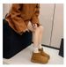 Snow Boots Women's Fur Integrated Fleece Thickened Bread Shoes Warm Cotton Shoes Women_vogvips.com