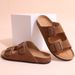 Comwarm Classic For Women Men Fashion Soft Thick Sole Cork Slippers Summer Beach Home Open Toe Flat Sandals_vogvips.com