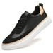 European Station Men's Shoes Cowhide Casual Shoes British Loafers Men's Casual Board Shoes_vogvips.com