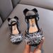 Girls Butterfly Diamond Girls Princess Baby Small Big Children Sandals Single Shoe Dance Show Shoes_vogvips.com