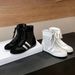 Women Boxing Boots 6Cm Height Increasing Boxing For Women 2025 New Breathable Martin Short Boots Casual Sports High-Top Training Shoes_vogvips.com
