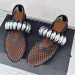 Ballet Flats Leather New Designer Wedding Dress Split Toe Shoes Loafers 100% Cowhide Bowknot Ballet Flats Top Quality_vogvips.com