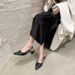 Comfortable Versatile Niche Mid-heel Women's Shoes Outdoor Wear, Stylish New French Style Summer, Suitable For Pairing_vogvips.com