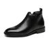Martin Boots Men's Leather Pointed Single Chelsea Boots Men's High-top Leather Shoes Style Men's Boots Low-top_vogvips.com