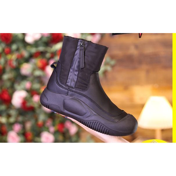 Autumn Fleece-Lined Thickened Height-Increasing 4cm Snow Women's Winter 2025 New Versatile Waterproof Short Boots Cotton_vogvips.com