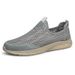 Men's Fly-woven Mesh Shoes Casual Shoes Low-top Foot-covering Running Sneakers_vogvips.com