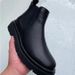 European Warm Series Men's Martin Spring British Work High Ankle Mid Top Casual Leather Shoes Trendy Military Boots_vogvips.com