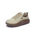Little White Shoes Female Student Platform Heightening Shoes Sports Board Shoes Casual Shoes_vogvips.com
