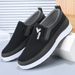 Euro Step 2025 New Old Beijing Cloth Spring Breathable Casual Men's Slip-On Flat Middle-Aged Dad Shoes_vogvips.com