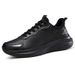 Men's Fashion Sneakers Lightweight Breathable Black Soft Sole Casual Shoes Comfortable Non-slip Versatile Slip-on Outdoor_vogvips.com
