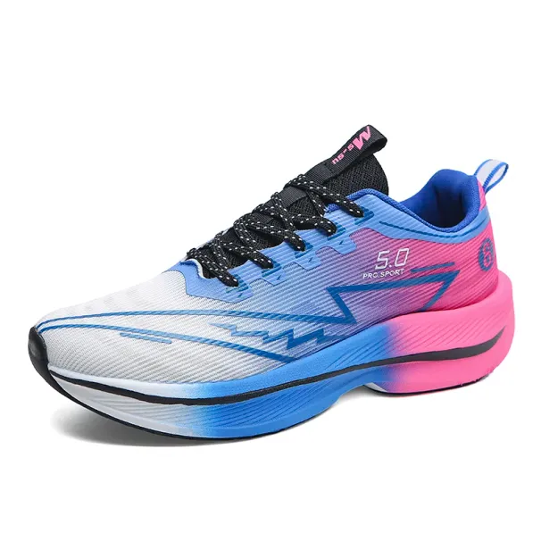 New Men's Carbon Plate Running Soft Cushion Shock Absorbing Sports Unisex Sneakers Light Anti-Slip Training Shoes_vogvips.com
