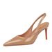 1362 European And American Style Pointed Toe Fashion Backless Simple Patent Leather High Heels Women's Shallow Mouth_vogvips.com