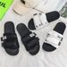 Men's Outdoor Slippers Thick-Soled Non-Slip Soft Bottom Hook Loop Sandals Comfort Summer Beach Flip Flops For Home_vogvips.com