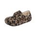 Retro Small Leopard Print Furry For Women 2025 Winter Round Toe Daily Warm Thick Sole Shoes S18_vogvips.com