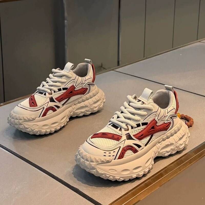 European Men's For Summer, Breathable Mesh, Trendy Brand, High-end Versatile Sports Casual With Tire Soles, Popular Dad_vogvips.com