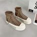High-Top Stretch For Women 2025 New Summer Korean Style Versatile Thick-Soled Height-Increasing Martin Short_vogvips.com