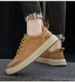 Leather Men's Shoes Big Head Leather Shoes Platform Non-slip Casual Board Shoes Men's Shoes_vogvips.com