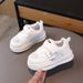 Spring Summer Children's Sneakers With Soft Soles, Boys' And Girls' Sports Shoes, White For Toddlers, Ultra-Light_vogvips.com